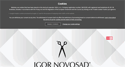 Desktop Screenshot of igornovosad.com